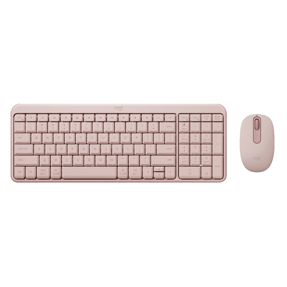 Bộ bàn phím chuột không dây Logitech MK250 (Bluetooth/ Hồng) Bộ bàn phím chuột không dây Logitech MK250 (Bluetooth/ Hồng)