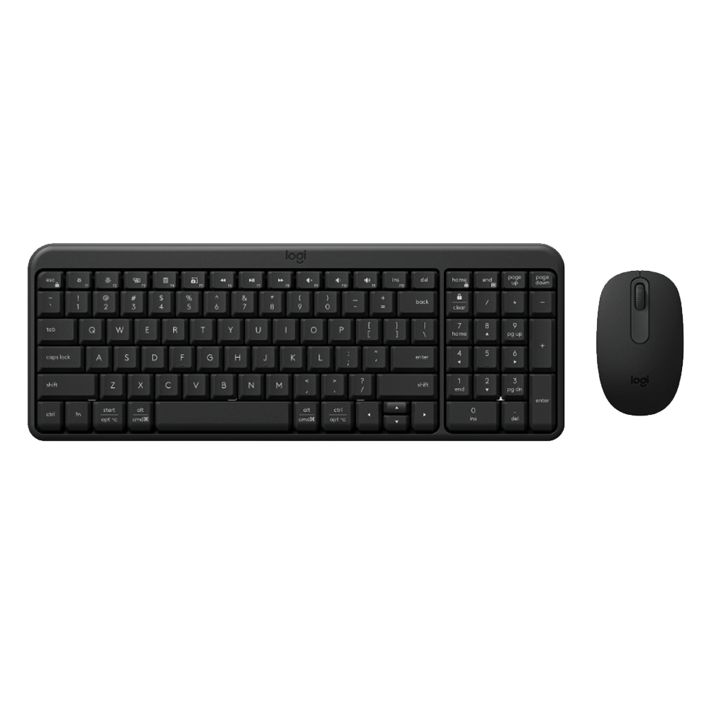 Bộ bàn phím chuột không dây Logitech MK250 (Bluetooth/ Đen) Bộ bàn phím chuột không dây Logitech MK250 (Bluetooth/ Đen)