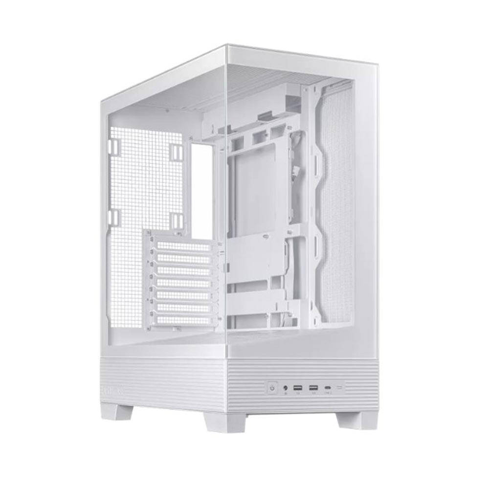 Vỏ máy tính Asus A31 TG White (ATX, tương thích MB giấu dây, hỗ trợ lắp lên tới 10 quạt 120mm) Vỏ máy tính Asus A31 TG White (ATX, tương thích MB giấu dây, hỗ trợ lắp lên tới 10 quạt 120mm)