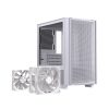 Vỏ máy tính EINAREX PM150 RGB White (Mid Tower/ M-ATX/ Trắng)