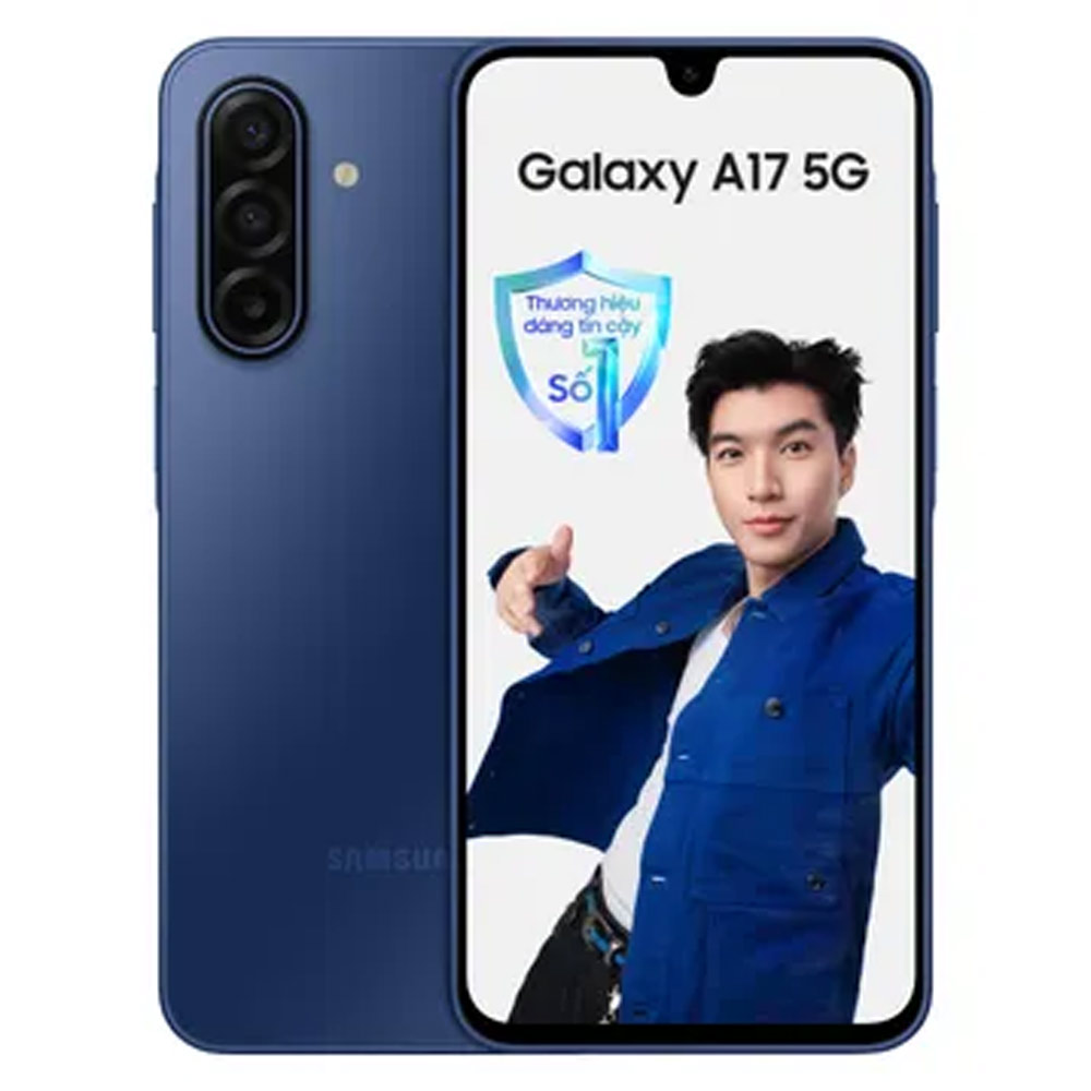 Điện thoại Samsung Galaxy A17 5G (8GB/ 128Gb/ Xanh navy) Điện thoại Samsung Galaxy A17 5G (8GB/ 128Gb/ Xanh navy)