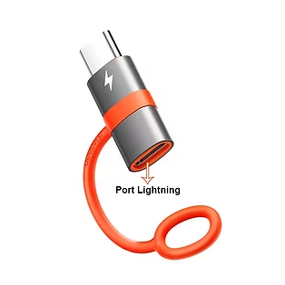 Đầu chuyển đổi sạc nhanh Lightning sang Type-C Mcdodo OT-5530 Đầu chuyển đổi sạc nhanh Lightning sang Type-C Mcdodo OT-5530