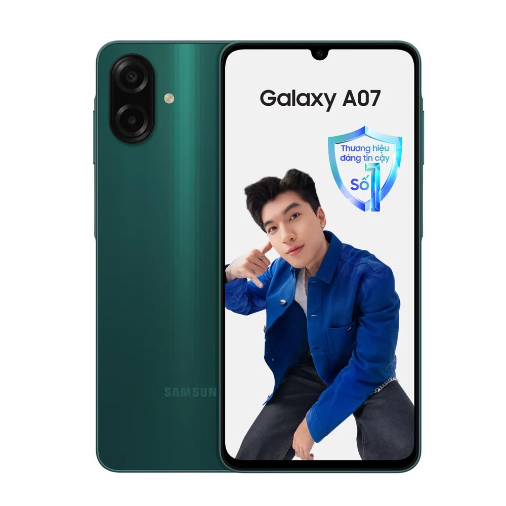 Điện thoại Samsung Galaxy A07 (4GB/ 128Gb/ Xanh Lá) Điện thoại Samsung Galaxy A07 (4GB/ 128Gb/ Xanh Lá)