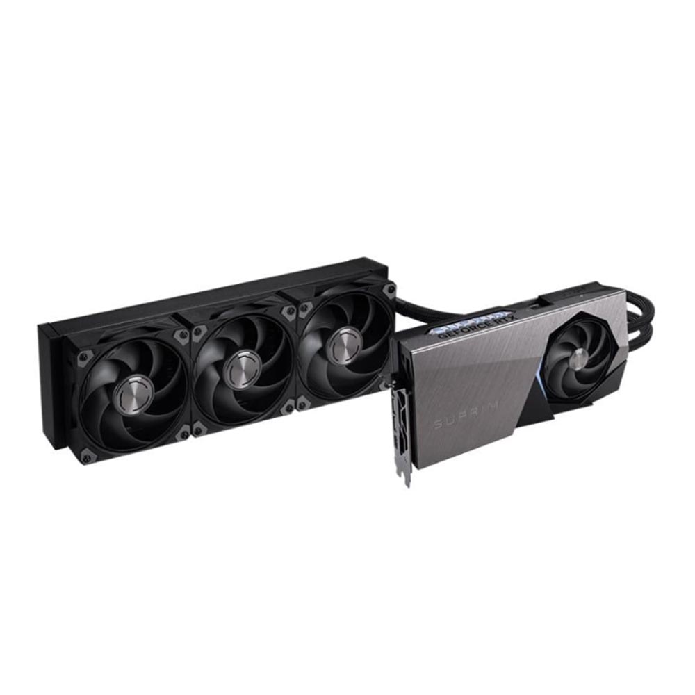 Card đồ họa MSI GeForce RTX 5080 16G SUPRIM LIQUID SOC (GDDR7/ 256 bit) Card đồ họa MSI GeForce RTX 5080 16G SUPRIM LIQUID SOC (GDDR7/ 256 bit)