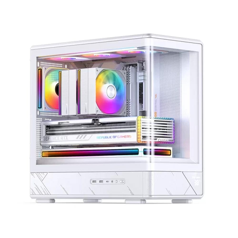 Vỏ máy tính JONSBO D200 White (Mid Tower/ M-ATX/ Trắng) Vỏ máy tính JONSBO D200 White (Mid Tower/ M-ATX/ Trắng)