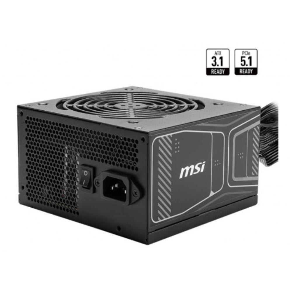 Nguồn máy tính MSI MAG A850GN PCIE5 (850W/ 80 Plus Gold/ ATX/ Đen) Nguồn máy tính MSI MAG A850GN PCIE5 (850W/ 80 Plus Gold/ ATX/ Đen)