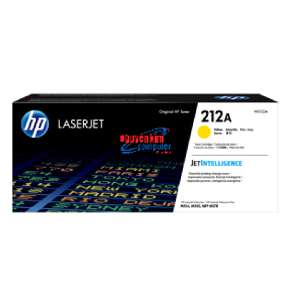 Mực in laser HP 212A Yellow W2122A (Dùng cho máy M554, M555, MFP M578) Mực in laser HP 212A Yellow W2122A (Dùng cho máy M554, M555, MFP M578)