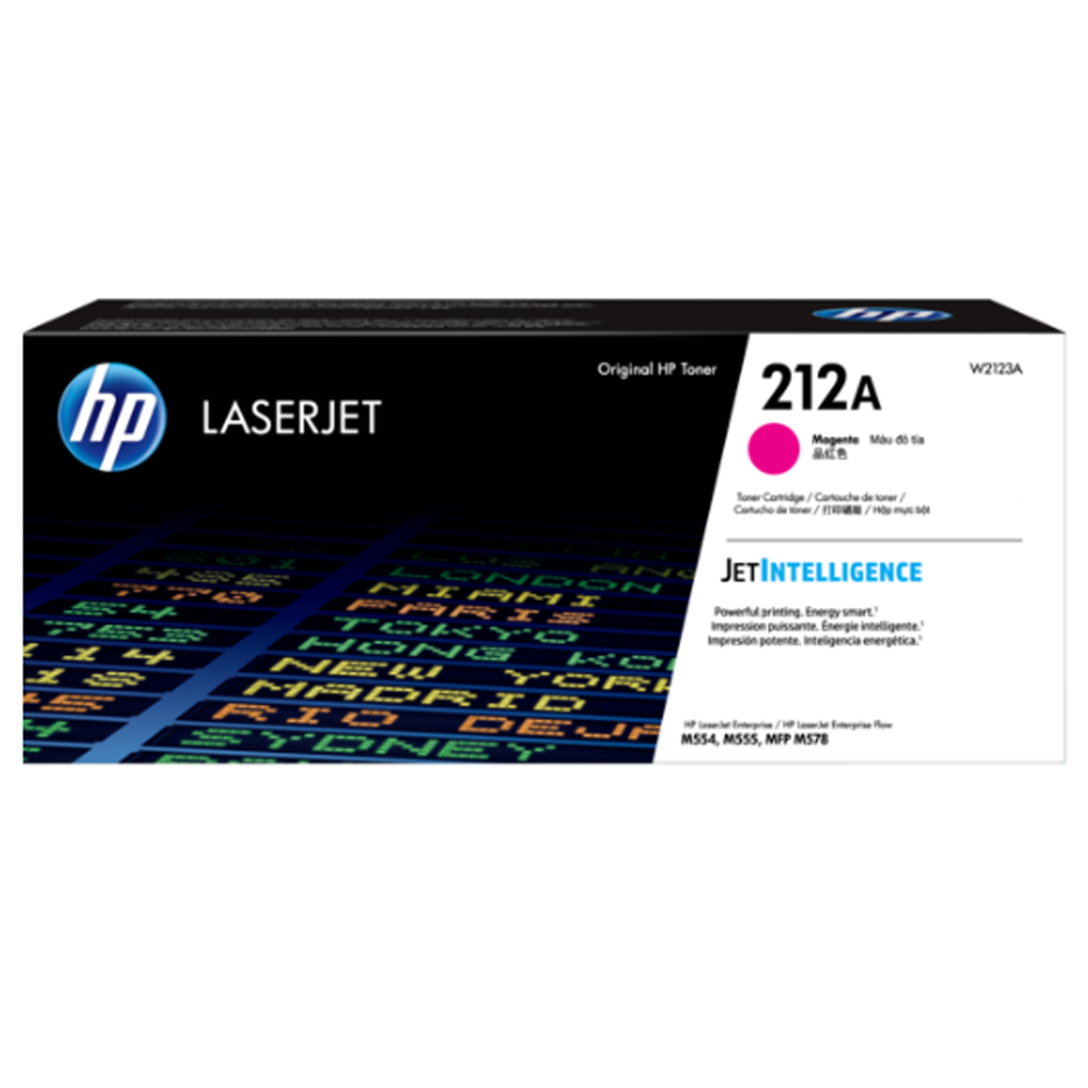 Mực in laser HP 212A Magenta W2123A (Dùng cho máy M554, M555, MFP M578) Mực in laser HP 212A Magenta W2123A (Dùng cho máy M554, M555, MFP M578)