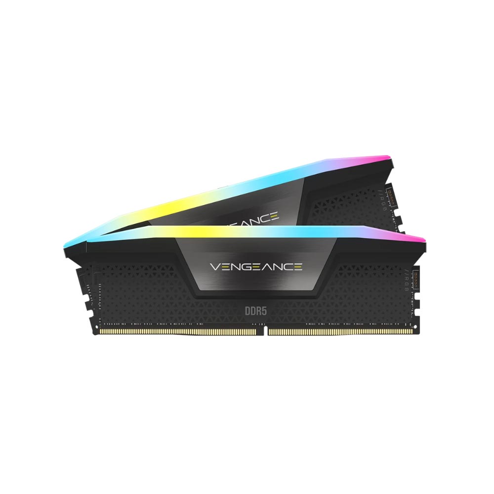 Ram PC Corsair Vengeance VENGEANCE RGB 128GB (2x64GB) DDR5 6400MHz (CMH128GX5M2B6400C42) Ram PC Corsair Vengeance VENGEANCE RGB 128GB (2x64GB) DDR5 6400MHz (CMH128GX5M2B6400C42)
