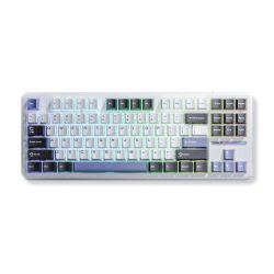 Bàn phím cơ Aula 3 MODE F87 Đen Trắng Xanh Dương Grey Wood V3 switch (Bluetooth/Wireless)