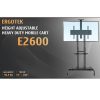 Giá treo Tivi di động Ergotek E2600 (55 – 100 Inch)