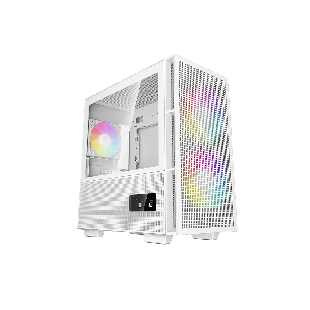 Vỏ máy tính Deepcool CH360 DIGITAL WH Mid-tower mATX ARGB - White Vỏ máy tính Deepcool CH360 DIGITAL WH Mid-tower mATX ARGB - White