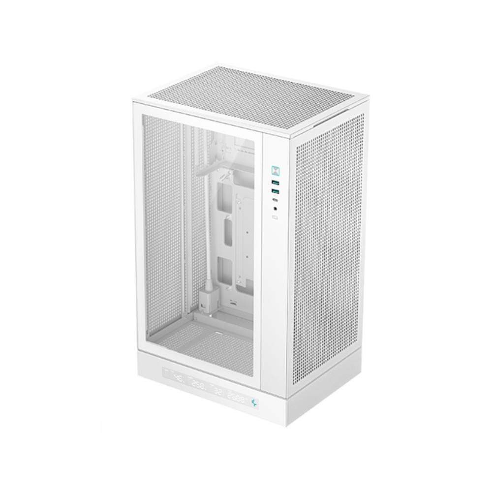 Vỏ máy tính Deepcool CH270 Digital WH m-ATX - White Vỏ máy tính Deepcool CH270 Digital WH m-ATX - White