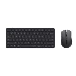 Bộ bàn phím chuột không dây Rapoo 9050S Màu đen (Bluetooth/Wireless/ Pin sạc)