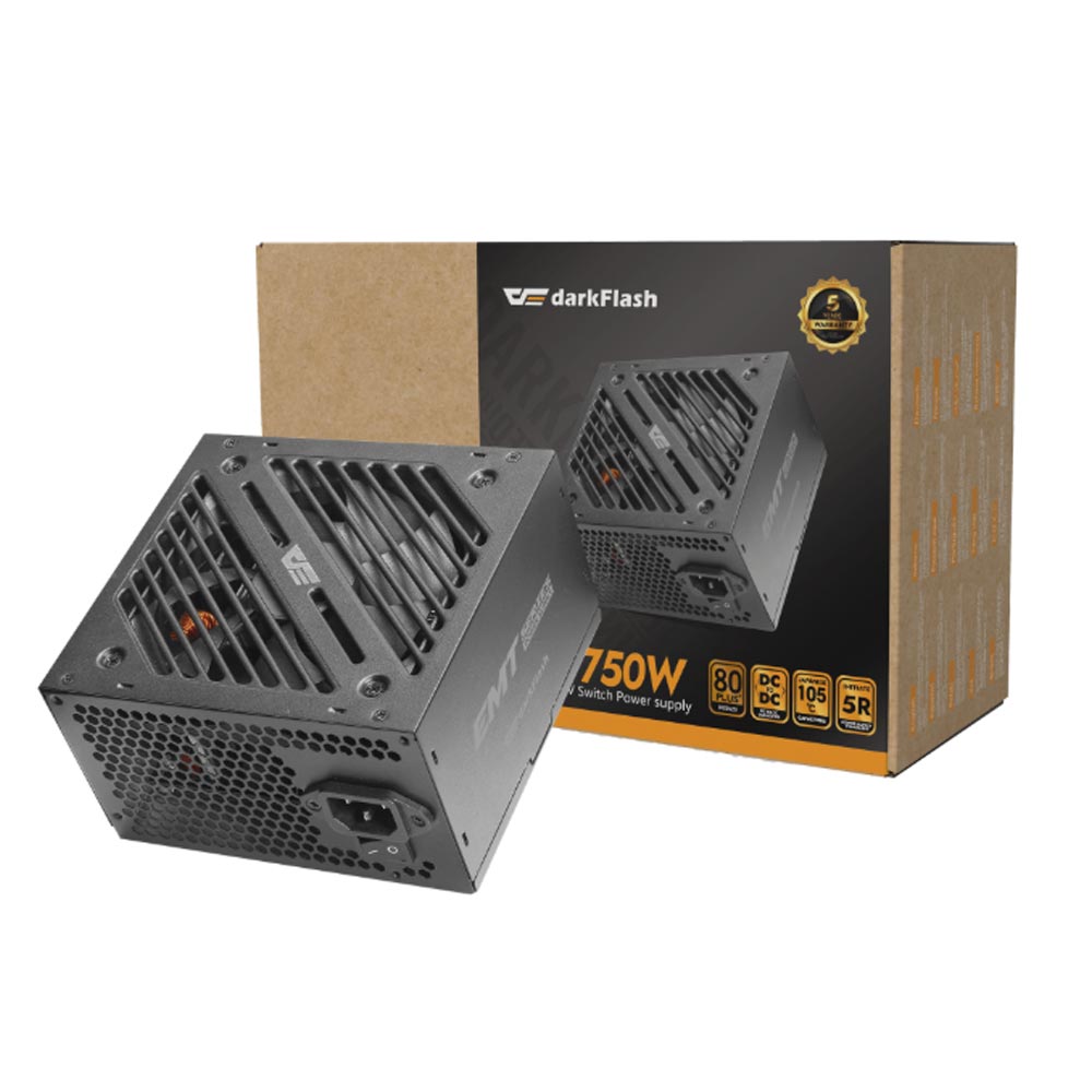Nguồn máy tính DarkFlash EMT750 (750W/ 80 Plus Bronze/ ATX/ Đen) Nguồn máy tính DarkFlash EMT750 (750W/ 80 Plus Bronze/ ATX/ Đen)