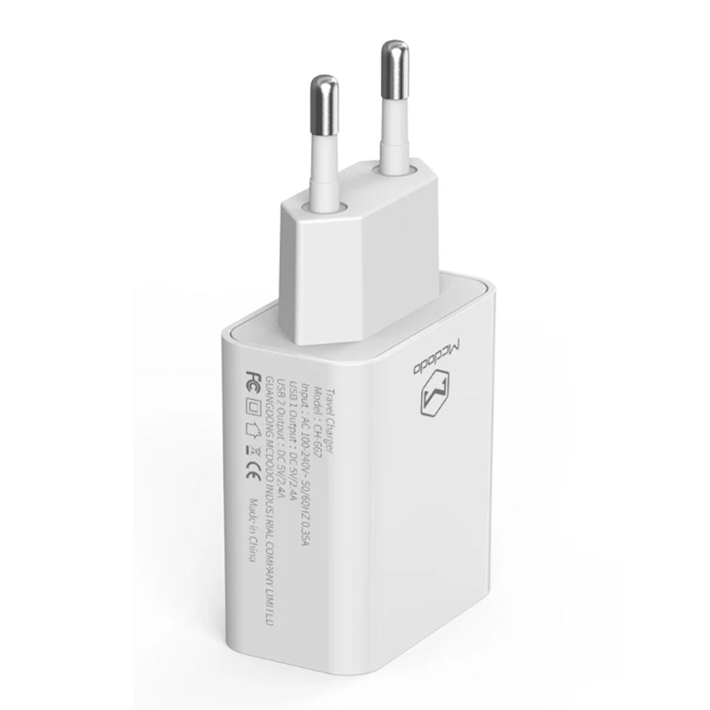 Củ sạc Mcdodo USB-A 10.5W CH-6721 (kèm cáp Type-C) Củ sạc Mcdodo USB-A 10.5W CH-6721 (kèm cáp Type-C)
