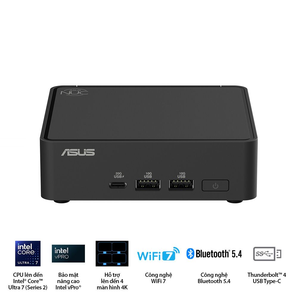Mini PC Asus NUC 15 PRO Slim NUC15CRLIP (Intel U300/ NoOS/ 3Y) Mini PC Asus NUC 15 PRO Slim NUC15CRLIP (Intel U300/ NoOS/ 3Y)
