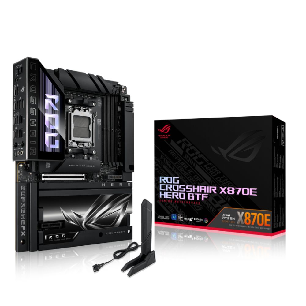 Mainboard Asus ROG CROSSHAIR X870E DARK HERO (AMD X870/ Socket AM5/ ATX/ 4 khe ram) Mainboard Asus ROG CROSSHAIR X870E DARK HERO (AMD X870/ Socket AM5/ ATX/ 4 khe ram)