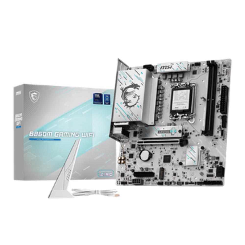 Mainboard MSI B860M GAMING WIFI (Intel B860/ Socket 1851/ M-ATX/ 2 khe ram) Mainboard MSI B860M GAMING WIFI (Intel B860/ Socket 1851/ M-ATX/ 2 khe ram)