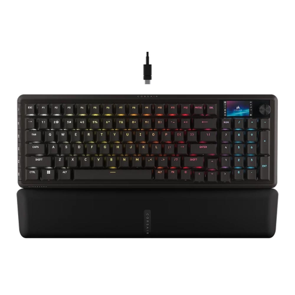 Bàn phím cơ Corsair Vanguard Pro 96 Hall Effect MGX Hyperdrive Magnetic switches Bàn phím cơ Corsair Vanguard Pro 96 Hall Effect MGX Hyperdrive Magnetic switches