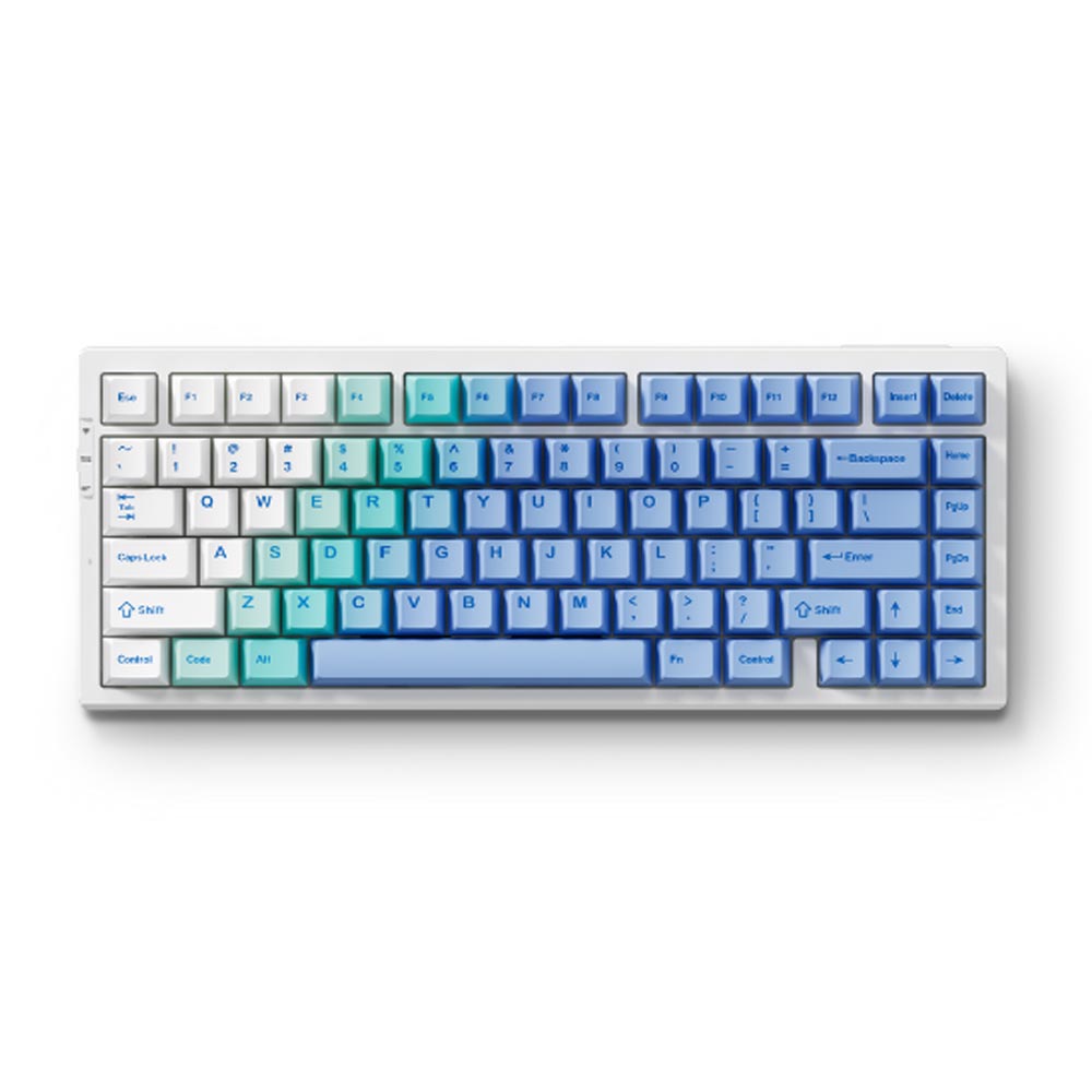 Bàn phím cơ MCHOSE 3 Modes G75 Pro - Arctic Snow Matcha Latte switch