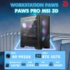 Máy tính PAWS PRO MSI 3D (Ryzen 9 9950X/X870/32GB/RTX 5070 12Gb)