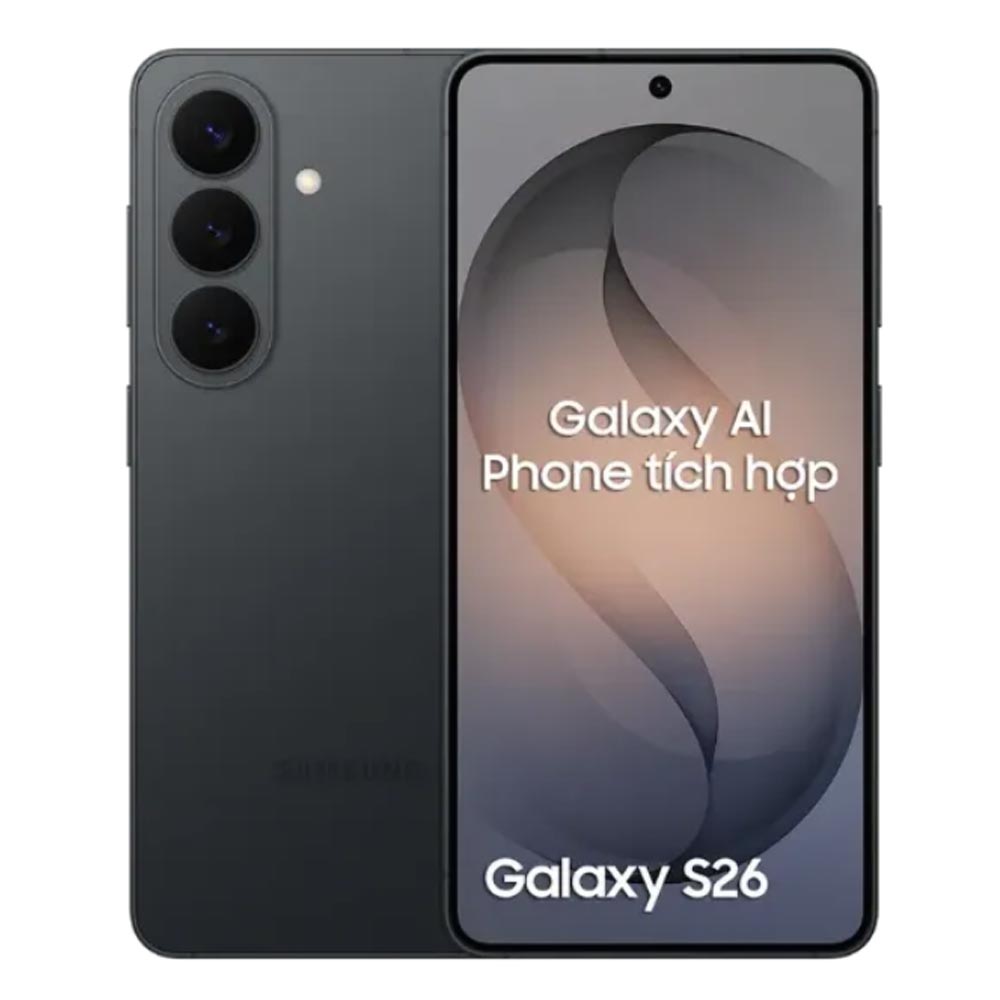 Điện thoại Samsung Galaxy S26 (12Gb/ 512GB/ Đen) Điện thoại Samsung Galaxy S26 (12Gb/ 512GB/ Đen)