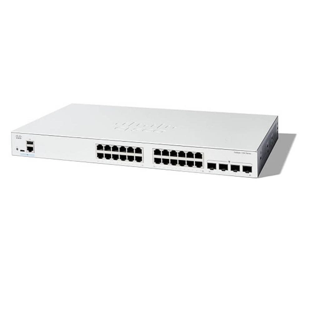 Switch Cisco C1300-24T-4G (Gigabit (1000Mbps)/ 24 Cổng/ 4 SFP/ Managed Switch) Switch Cisco C1300-24T-4G (Gigabit (1000Mbps)/ 24 Cổng/ 4 SFP/ Managed Switch)