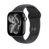 Đồng hồ thông minh Apple Watch Series 11 (42mm/ GPS/ Viền Nhôm/ Dây Silicon/ Jet Black/ S/M)