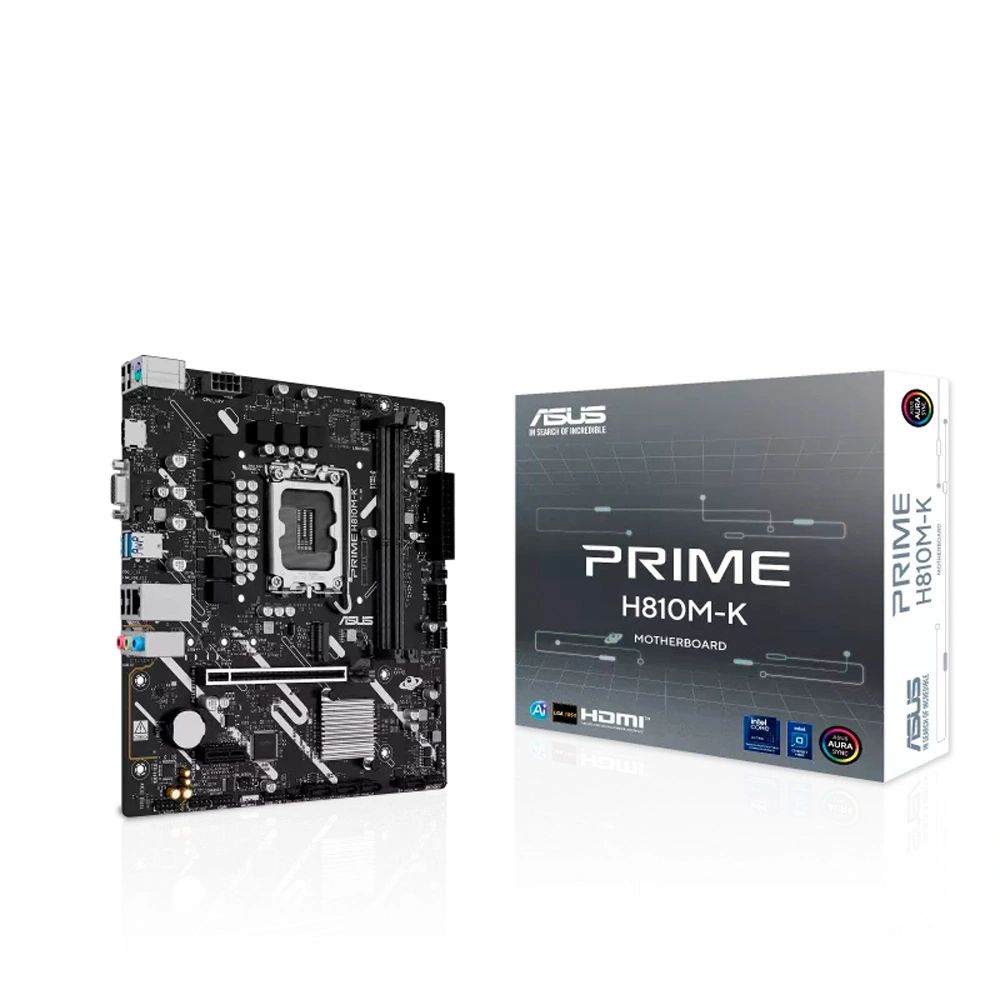 Mainboard Asus Prime H810M-K (Intel B860/ Socket 1851/ M-ATX/ 2 khe ram) Mainboard Asus Prime H810M-K (Intel B860/ Socket 1851/ M-ATX/ 2 khe ram)