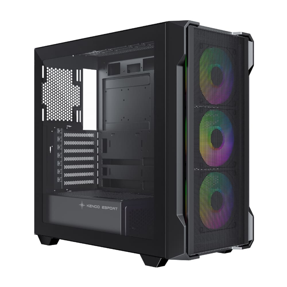 Vỏ máy tính KENOO ESPORT FM800 - V3 - Màu Đen (Mid Tower/ E-ATX/ Đen) Vỏ máy tính KENOO ESPORT FM800 - V3 - Màu Đen (Mid Tower/ E-ATX/ Đen)