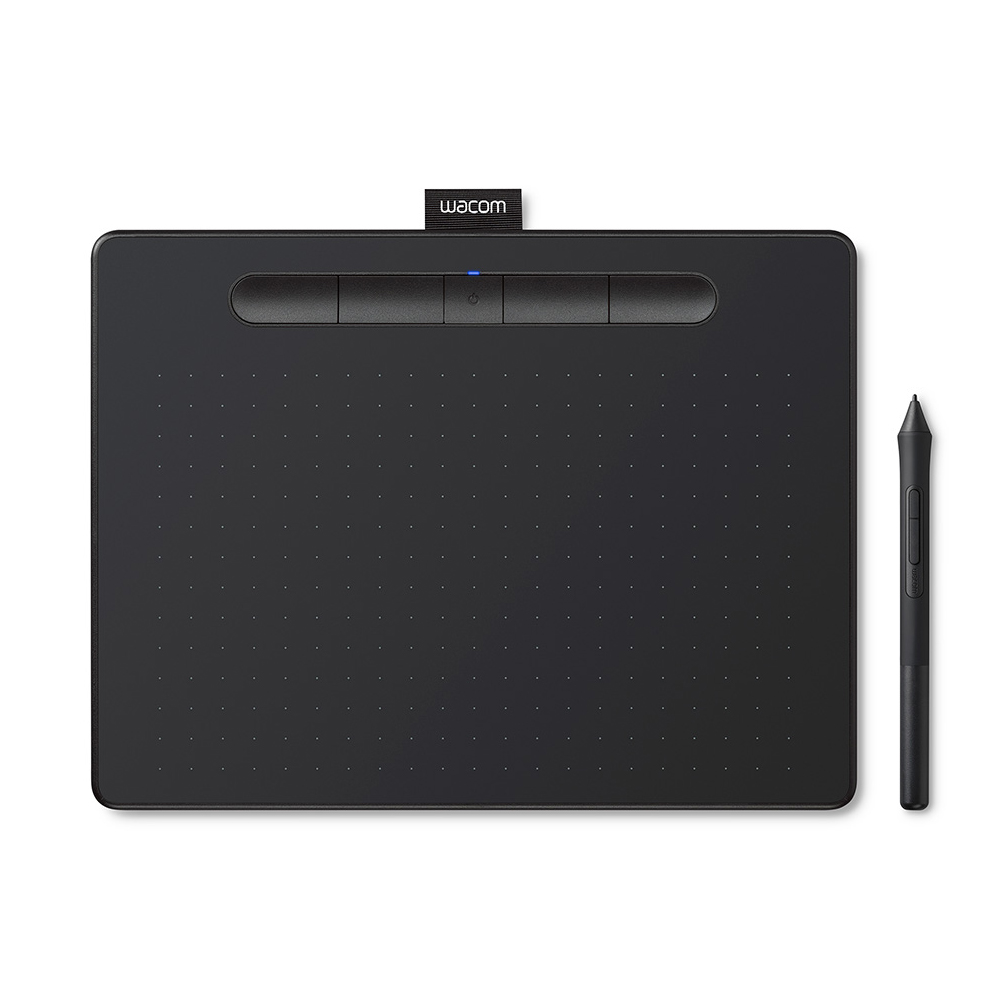Bảng vẽ Wacom Intuos, Medium Bluetooth - Black Bảng vẽ Wacom Intuos, Medium Bluetooth - Black