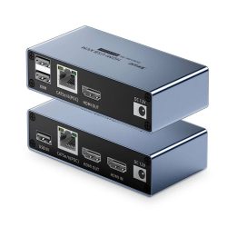 Bộ kéo dài HDMI Jasoz T-G182 50m thông qua cáp mạng LAN Cat6  có KVM