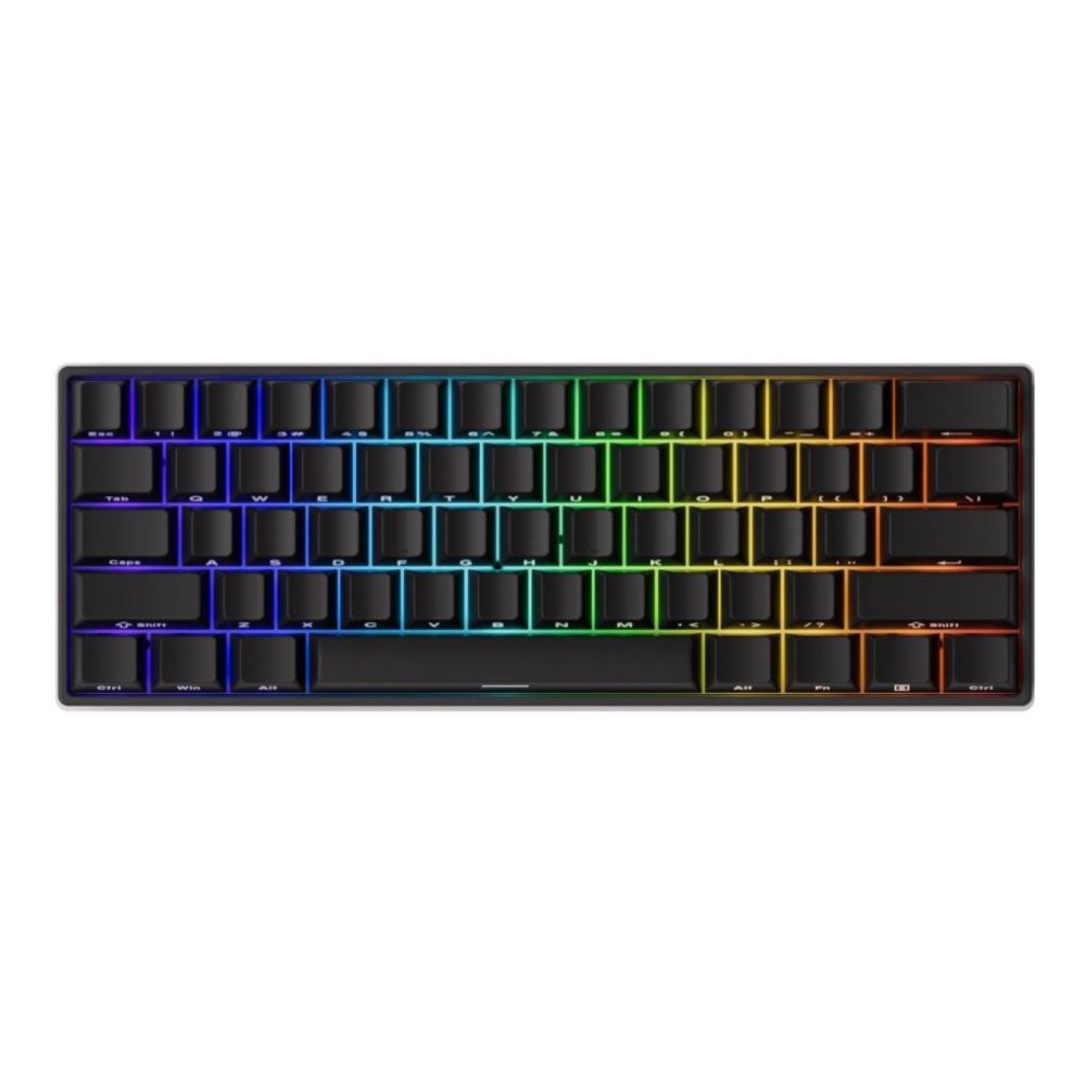 Bàn phím cơ AKKO FUN60 Max SP Black Glare Magnetic Switches (Tri-mode) 8K in 2.4G (Đen)