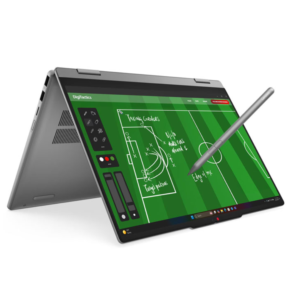 Laptop Lenovo IdeaPad 5 2-in-1 14IPH11 83HR0001VN Touch (Ultra 5 322/ 16GB/ 512GB SSD/ 14 inch WUXGA/ Win11/ Grey/ Vỏ nhôm/ Pen/ 2Y)