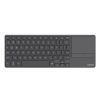 Bàn phím không dây Rapoo E900T Màu đen – Bàn phím kèm touchpad không dây (Bluetooth/Wireless)