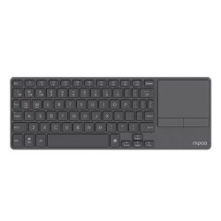 Bàn phím không dây Rapoo E900T Màu đen – Bàn phím kèm touchpad không dây (Bluetooth/Wireless)