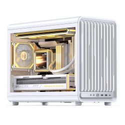 Vỏ máy tính JONSBO D33 WHITE (Mini Tower/ M-ATX/ Trắng)