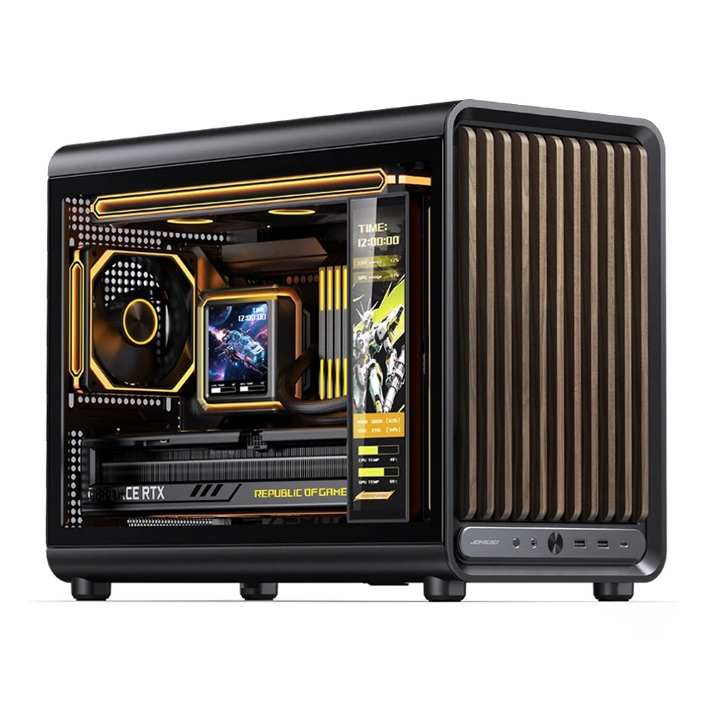 Vỏ máy tính JONSBO D33 WOOD BLACK (Mini Tower/ M-ATX/ Đen) Vỏ máy tính JONSBO D33 WOOD BLACK (Mini Tower/ M-ATX/ Đen)