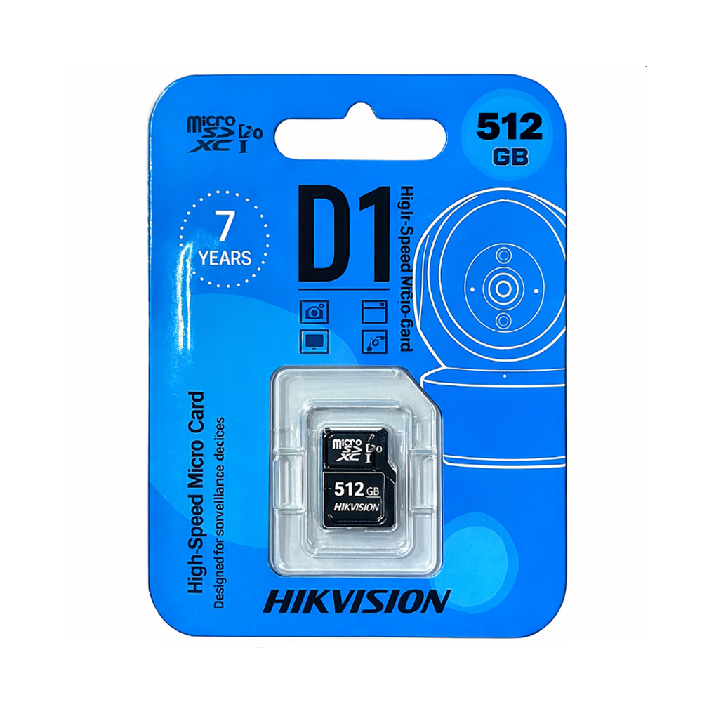 Thẻ nhớ Micro SD Hiksemi HS-TF-D1 512Gb Class 10 Read 92MB/s Thẻ nhớ Micro SD Hiksemi HS-TF-D1 512Gb Class 10 Read 92MB/s