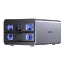 Đế ổ cứng (Docking) Unitek S1308C01-EU 2 Bay 2.5inch, 3.5inch SATA3 10Gbps hỗ trợ Raid