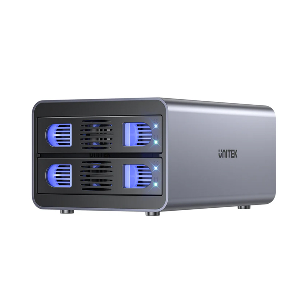 Đế ổ cứng (Docking) Unitek S1308B01-EU 2 Bay 2.5inch, 3.5inch SATA3 5Gbps hỗ trợ Raid Đế ổ cứng (Docking) Unitek S1308B01-EU 2 Bay 2.5inch, 3.5inch SATA3 5Gbps hỗ trợ Raid