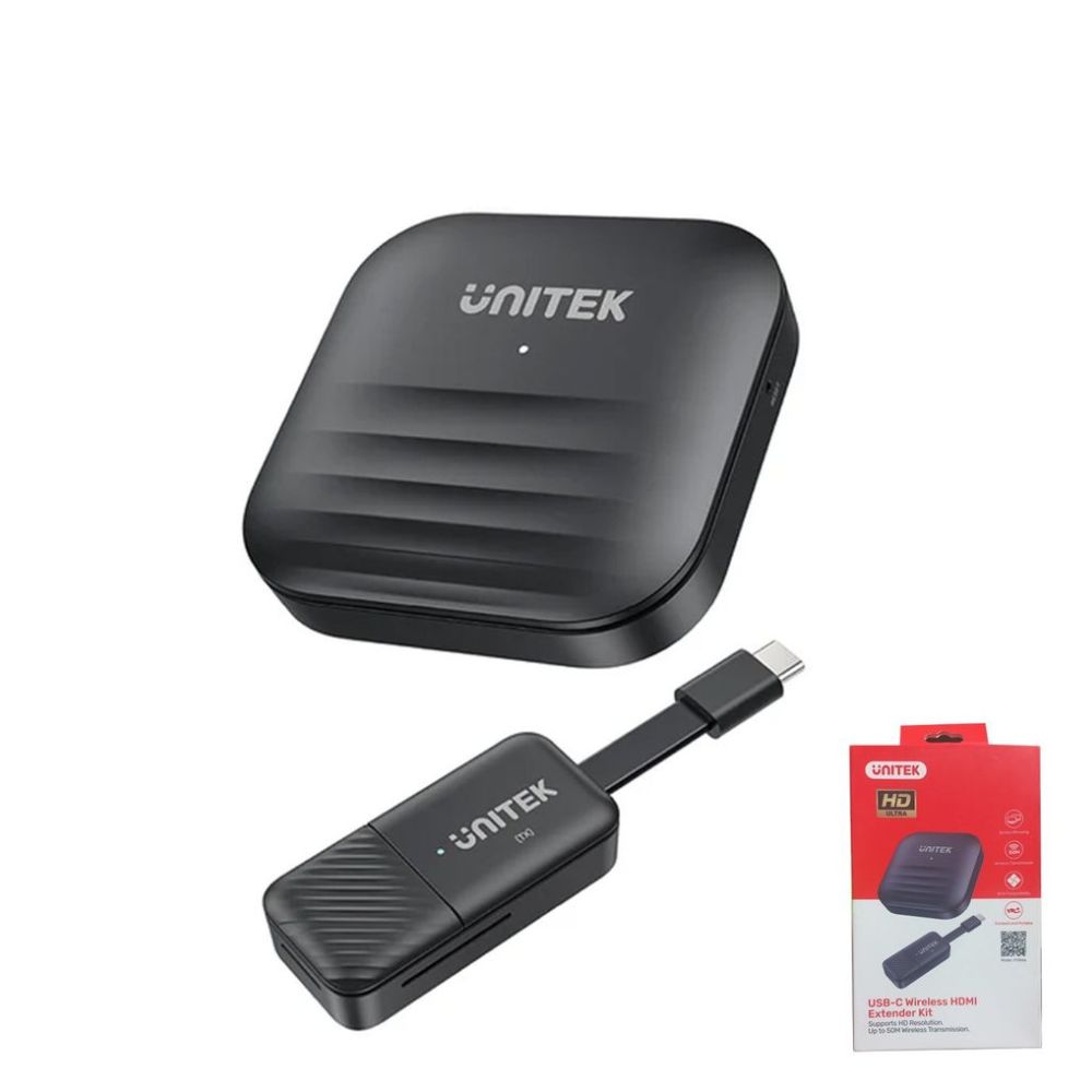 Bộ truyền tín hiệu HDMI không dây 50m Unitek V1184A01 hỗ trợ 1080p@60Hz Bộ truyền tín hiệu HDMI không dây 50m Unitek V1184A01 hỗ trợ 1080p@60Hz