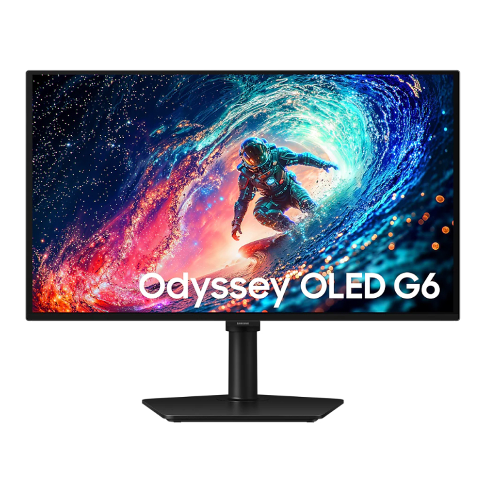Màn hình gaming Samsung Odyssey G6 LS27HG612SEXXV (27Inch/ 2K/ 0.03ms/ 240Hz/ 200cd/m2/ OLED) Màn hình gaming Samsung Odyssey G6 LS27HG612SEXXV (27Inch/ 2K/ 0.03ms/ 240Hz/ 200cd/m2/ OLED)