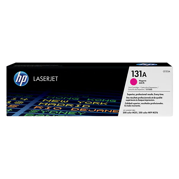 Mực in laser HP 131A Pink CF213A (Dùng cho máy Color LaserJet M251NW/M276) Mực in laser HP 131A Pink CF213A (Dùng cho máy Color LaserJet M251NW/M276)