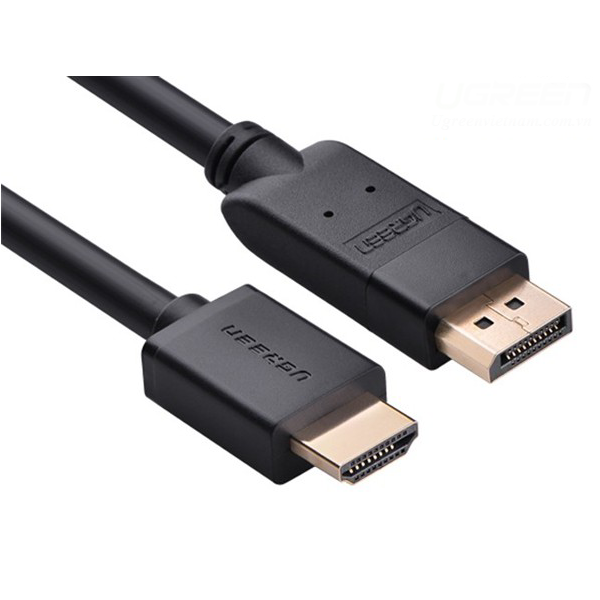 Cáp chuyển Ugreen 10203 Displayport sang HDMI 3m