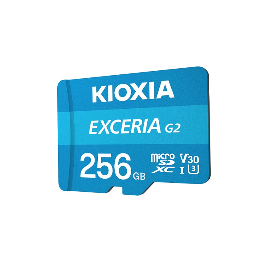Thẻ nhớ Micro SD Kioxia 256Gb Class 10 (100MB/s) Thẻ nhớ Micro SD Kioxia 256Gb Class 10 (100MB/s)