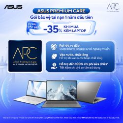 Gói dịch vụ bảo hành rơi vỡ Laptop Asus ADP-12M 12 tháng (Vivobook/ Vivobook S/ Zenbook/ Gaming Vivobook)