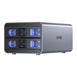 Đế ổ cứng (Docking) Unitek S1308C01-EU 2 Bay 2.5inch, 3.5inch SATA3 10Gbps hỗ trợ Raid