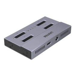 Hộp đựng ổ cứng SSD Unitek S1243BGY01-EU M2 PCI-e NVMe 4 bay tốc độ lên đến 40Gbps